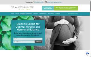 Dr. Alison Hunter Acupuncture website
