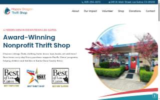 Happy Dragon Thrift Shop website