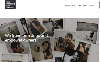 Lori Hamilton Dog Training website