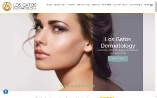 Los Gatos Dermatology website