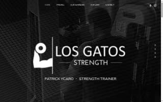 Los Gatos Strength website