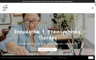 OliveMe Counseling - Enneagram & Brainspotting / EMDR Therapy for Highly Sensitive Persons on Anxiety, Relationships, Burnout website