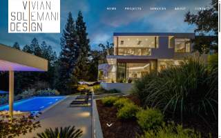 Vivian Soliemani Design website