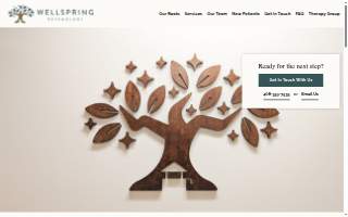 Wellspring Psychology website