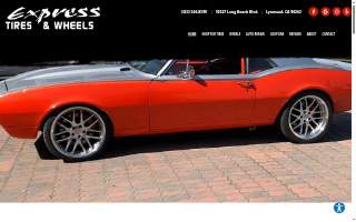 Express Tires and Wheels Inc. website