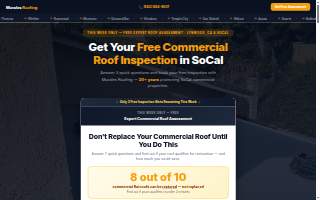 Morales Roofing website