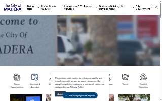 Madera Senior Center website