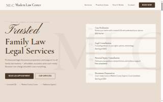 Madera Law Center website