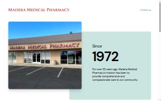 Madera Medical Pharmacy website