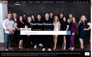 Miracle Realty website
