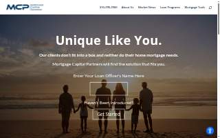 Mortgage Capital Partners Manhattan Beach website