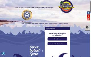 Ocean Tire and Service website