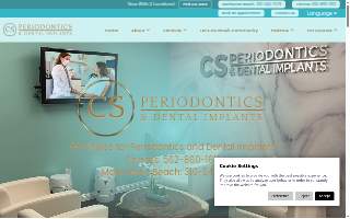 Periodontics & Dental Implants website