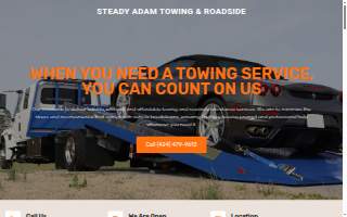 Steady Adam Towing & Roadside of Manhattan Beach website