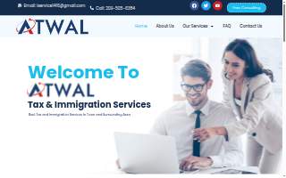 Atwal Immigration Service website