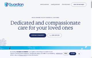 Guardian Care & Rehab Center website