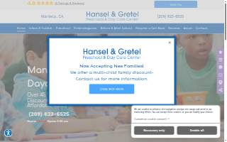 Hansel & Gretel Day Care Center website