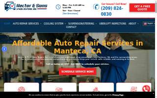 Hector & Sons Auto Services, Inc website