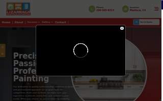 Lizarraga Painting & Decorating of Manteca website