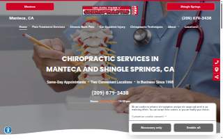 Nelson Family Chiropractic, Inc website