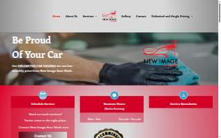 New Image Wash website