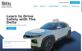 The Delta School of Driving website