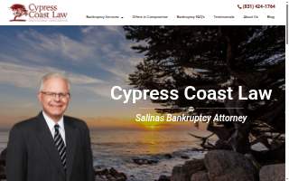 Cypress Coast Law - Clark A. Miller website