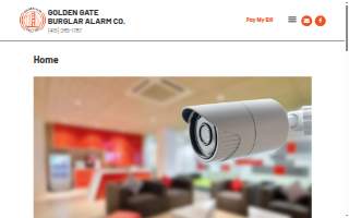 Golden Gate Burglar Alarm Co. of Marina website