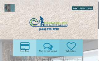 Marina del Rey Pro Carpet Cleaning website