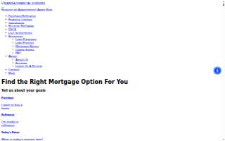 Marina Financial Funding website