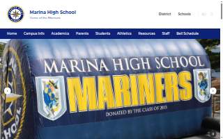 Marina High School website