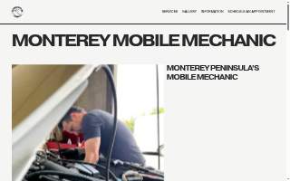 Monterey Mobile Mechanic website