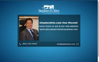 Stephen H. Kim, Attorney at Law of Marina website