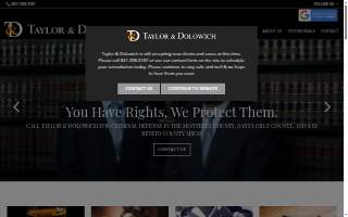 Taylor & Dolowich, A Professional Law Corporation of Marina website