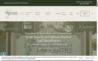 The Worthington Law Centre website