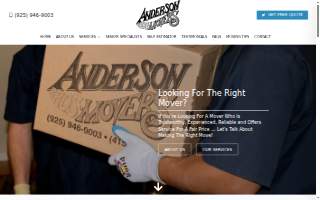 Anderson Bros. Movers website