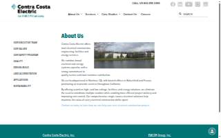 Contra Costa Electric Inc website