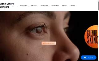Glenn Emery Skincare website