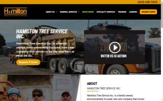 Hamilton Tree Service, Inc. of Martinez website