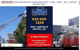 Hein Lighting & Electric Inc website
