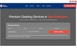 House Cleaning SF of Martinez website