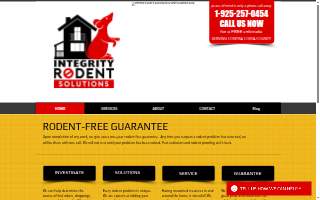Integrity Rodent Solutions website