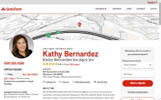 Kathy Bernardez - State Farm Insurance Agent website