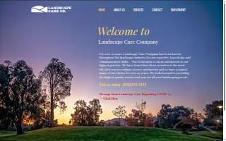 Landscape Care Co website