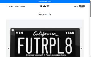 Reviver Foods Co website