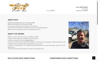 Walnut Creek Roofing website