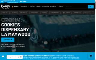 Cookies Dispensary Los Angeles website