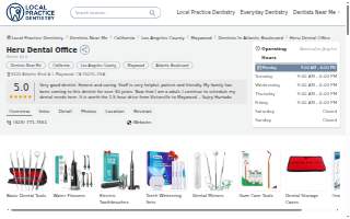 Heru Dental Office website