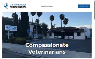 Little Cottonwood Animal Hospital website