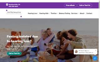 West Valley Hearing Center of Maywood website